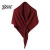 Stylish Dress Accessory Wrap Three-in-one Women Soft Scarf for Warm Winter Triangle Shawl Versatile Fashion