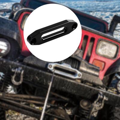 Guide-câble de treuil Accessoires 124 mm Aluminium Hawse Universel pour câble synthétique