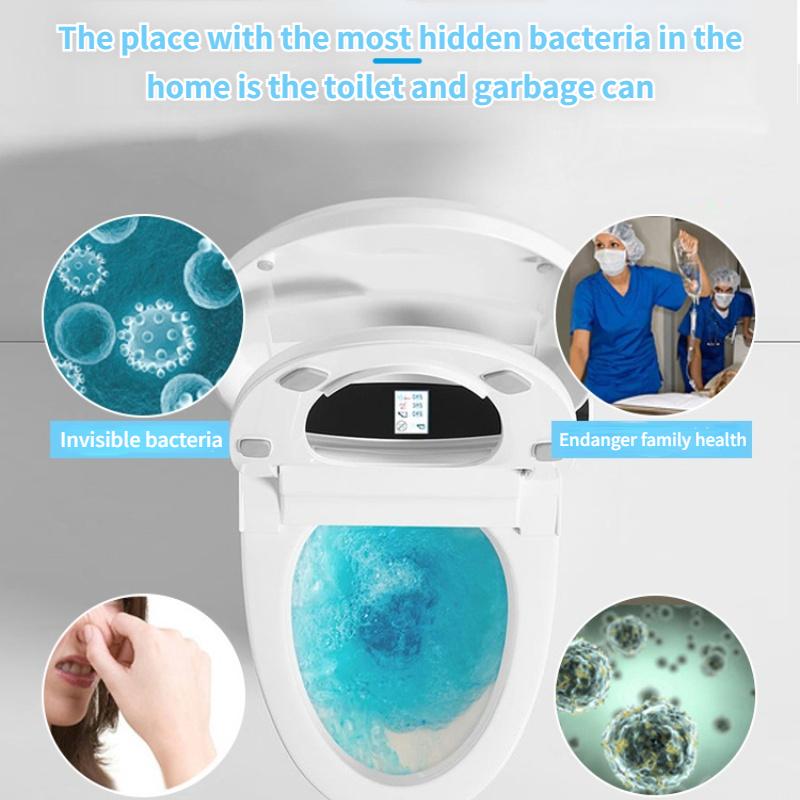 Portable Household Ultraviolet Sterilization Lamp, Disinfection Tube for Cabinet, Closestool and Garbage Can