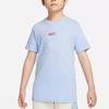 Nike T-Shirt Exam All Correct Back Answer Sheet Print Easy To Wear Lightweight Soft Sports Short Sleeve Kids Tops Cobalt-Blue FN3712-479