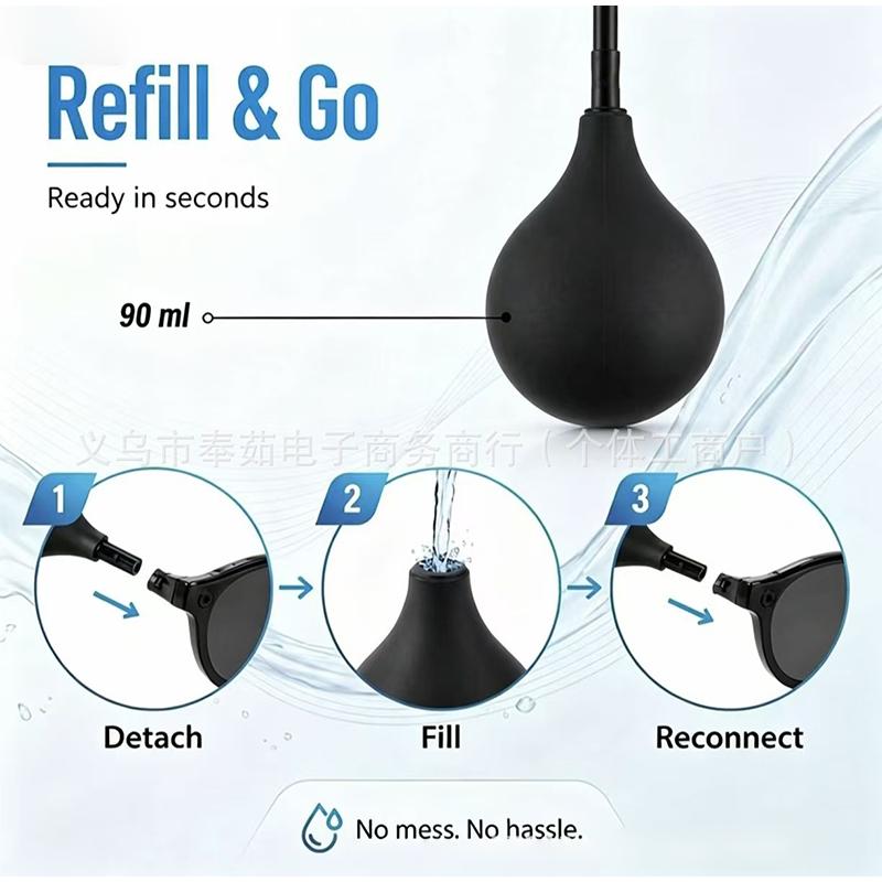 Refillable Hidden Squirt Glasses Funny Water Shooting Prank Sunglasses for Pool Beach Party Novelty Summer Gag Gift for Adults