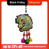Chinese Chinese New Year Incense Packet Embroidered Zodiac Horse Wind Chimes Decoration Portable with Tassel