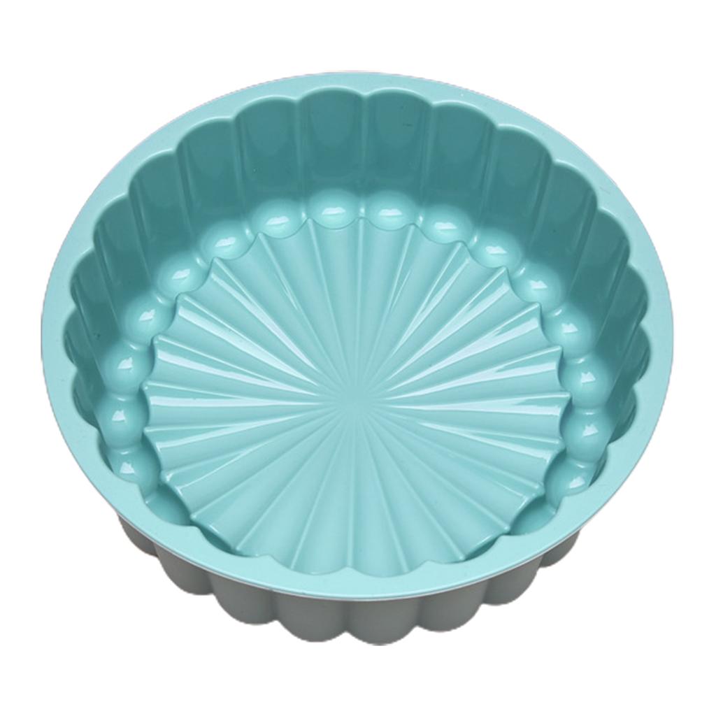 Silicone Round Cake Stencil Petal Shape Design Cake Flan Cake Tins For Baking