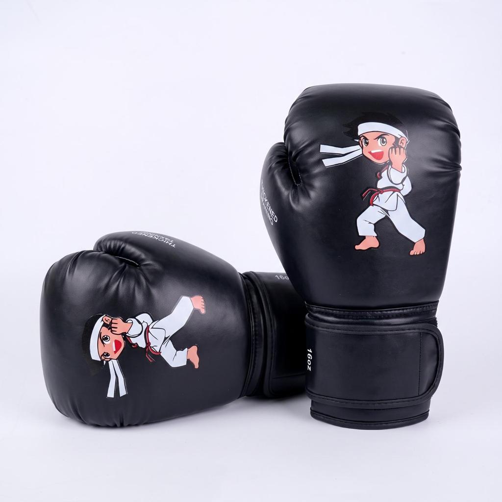 Kids Boxing Gloves PU Leather Training Colorful for Young Children