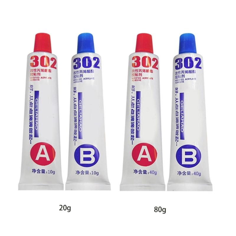AB Glue Strong Bond Sealant Industrial Repair Agent Welding Glue for Repair Steel Iron Aluminum for Titanium ABS PVC Def