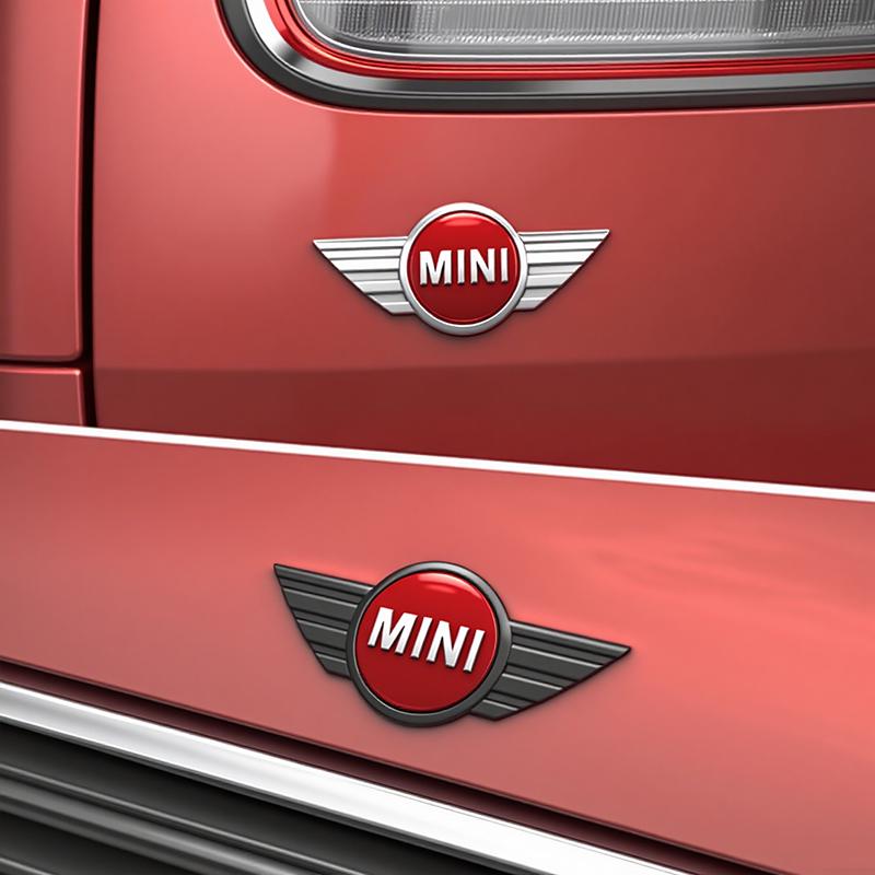 Autocollants Emblèmes Capot Avant Coffre Voiture Badge Métal 3D Autocollant Pour BMW MINI Cooper S Works JCW R55 R56 R50 R53 R60 R61 F54 F55 F56.