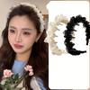 Mesh Fabric Beaded Headband Classic Headband Elegant Female Versatile Hair Accessories