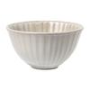 French Retro Ceramic Rice Bowl Creative Striped Fruit Salad Bowl Premium Simple Home Daily Porridge Soup Bowl