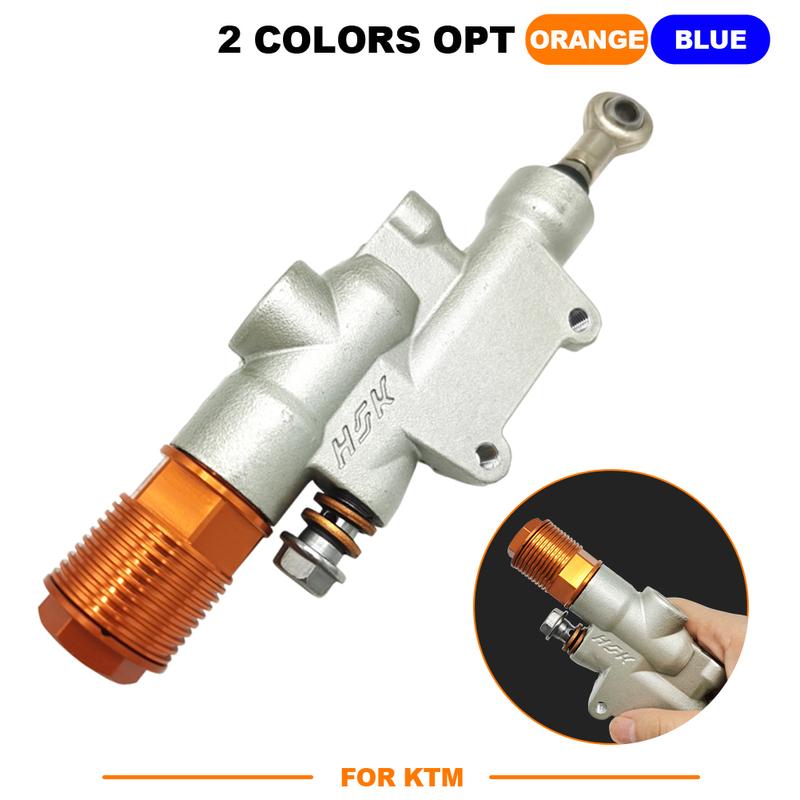Motorcycle Hydraulic Rear Brake Master Cylinder For KTM SXF XCF EXC EXCF XCW XCF XCFW SX SMR TC FE FE Brake Reservoir Extender