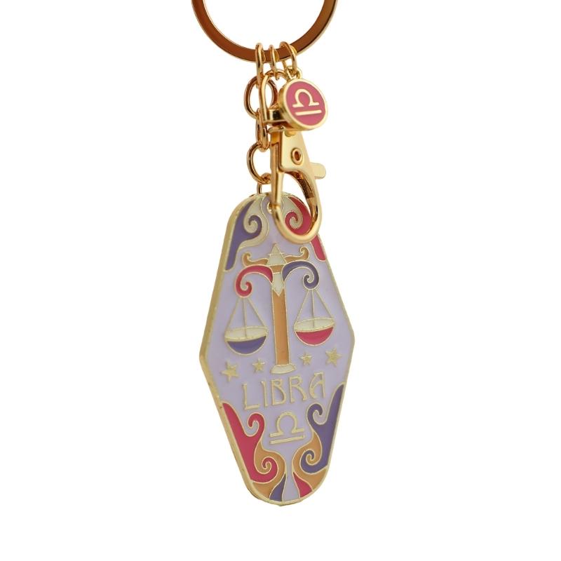 Animal Charm Themed Keychain Metal Keyring Lightweight Portable For Bag or Keys Gift Worthy Accessory