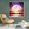 Diamond Painting Moon Night 5D Diy Full Drill Landscape Diamond Embroidery Mosaic Cross Stitch Home Decoration Crafts Kit Gift