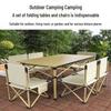 A1R Portable Outdoor Folding Table & Chair Set - Lightweight for Camping & Picnics