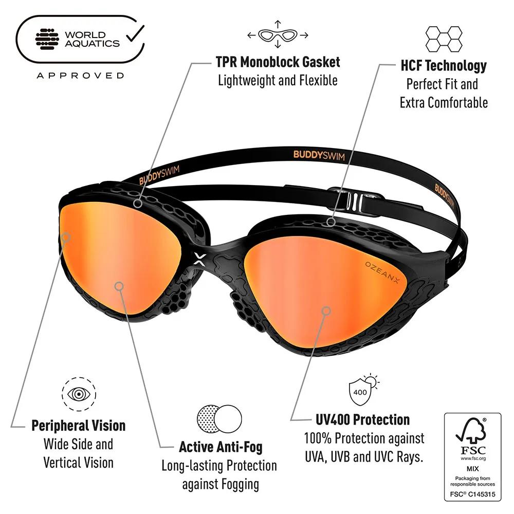 Buddyswim Плавательные очки OzeanX Mirror