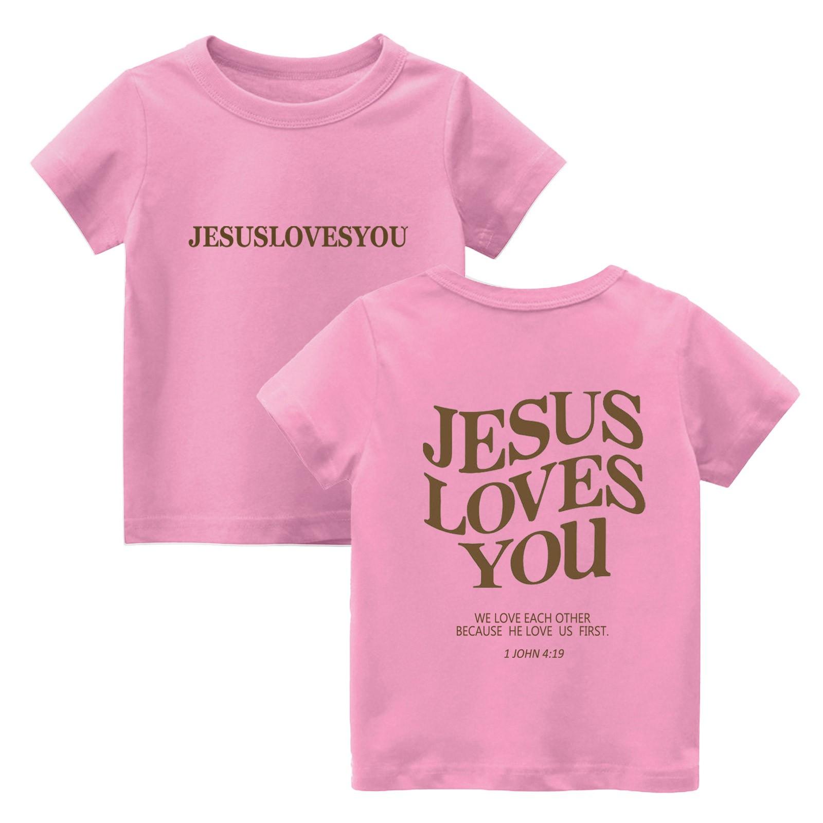 

Футболки для малышей, девочек и мальчиков, детские футболки с короткими рукавами и принтом для мальчиков и девочек 150 розовый