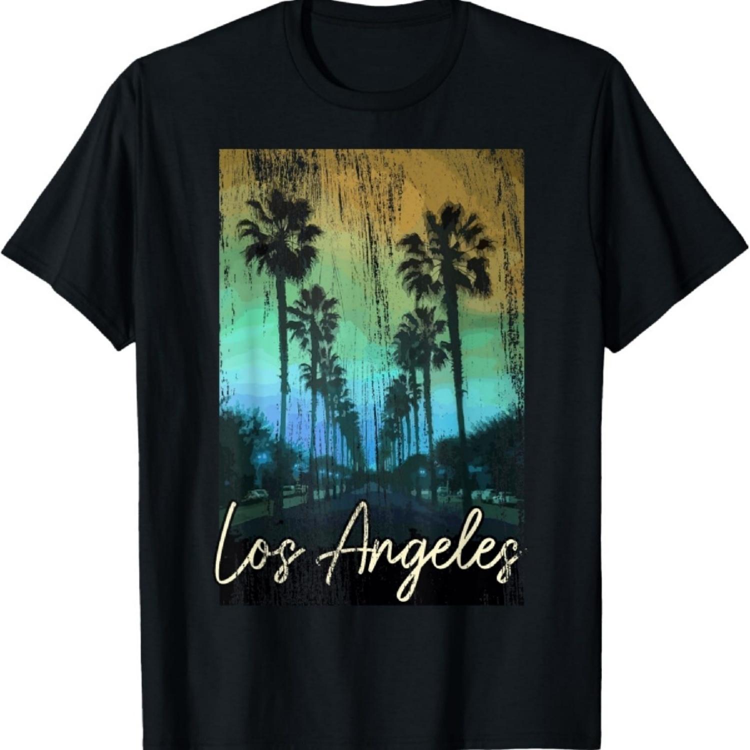 

Los Angeles California LA Vintage Pride Cali T-Shirt XXXXXL чорний
