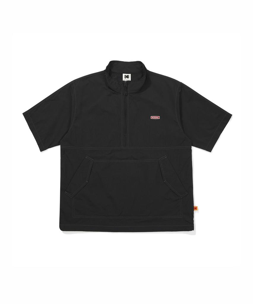 Kodak Breeze Pop Stand Neck Anorak Black