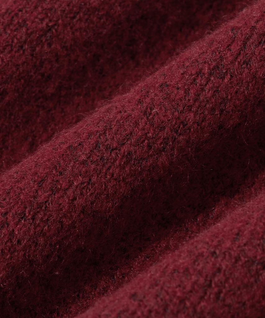 AGOD Essential Crop Knit [Red]