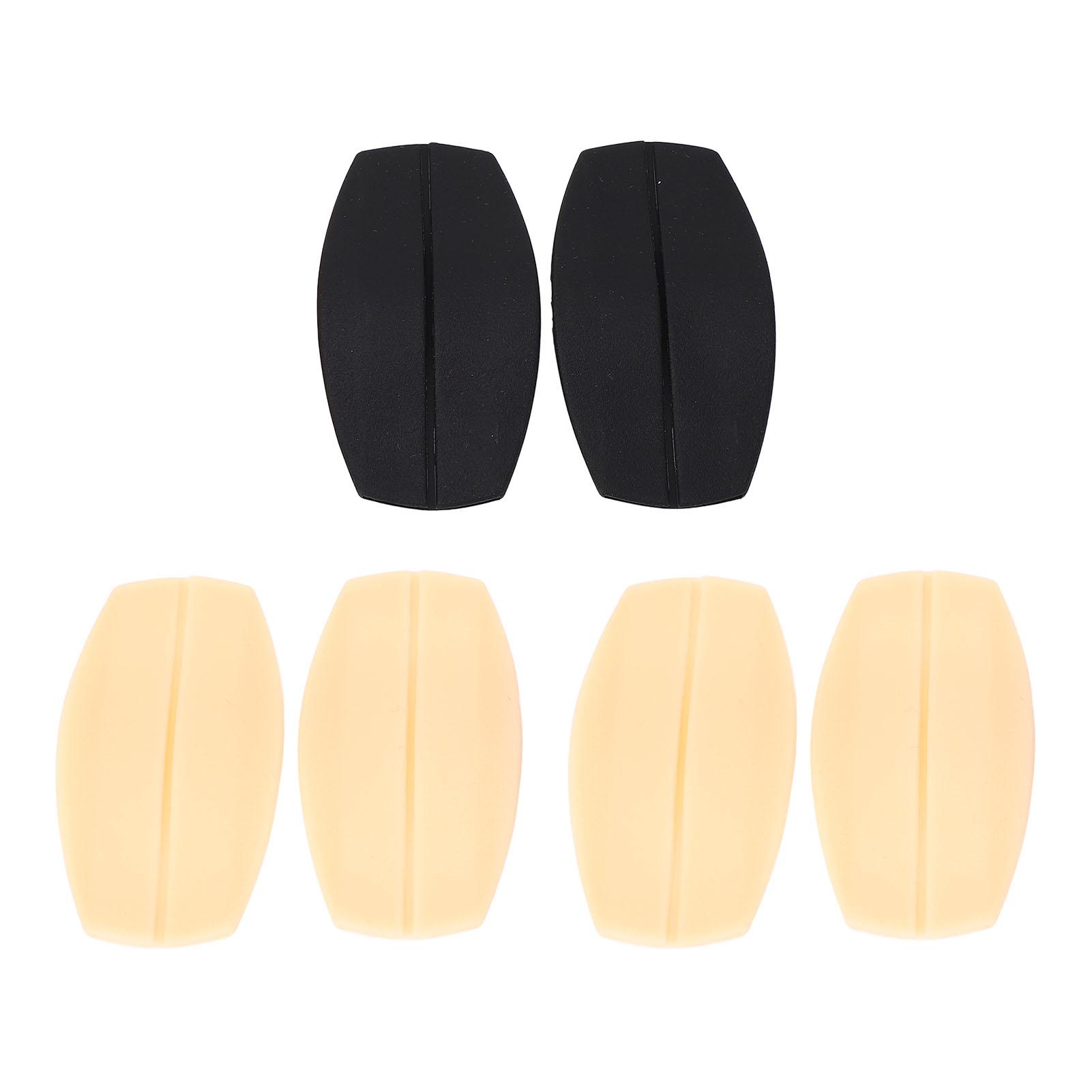 

3 пары подушечек для бретелей бюстгальтера, силиконовые нескользящие накладки на плечи, держатель цвета кожи и черного цвета