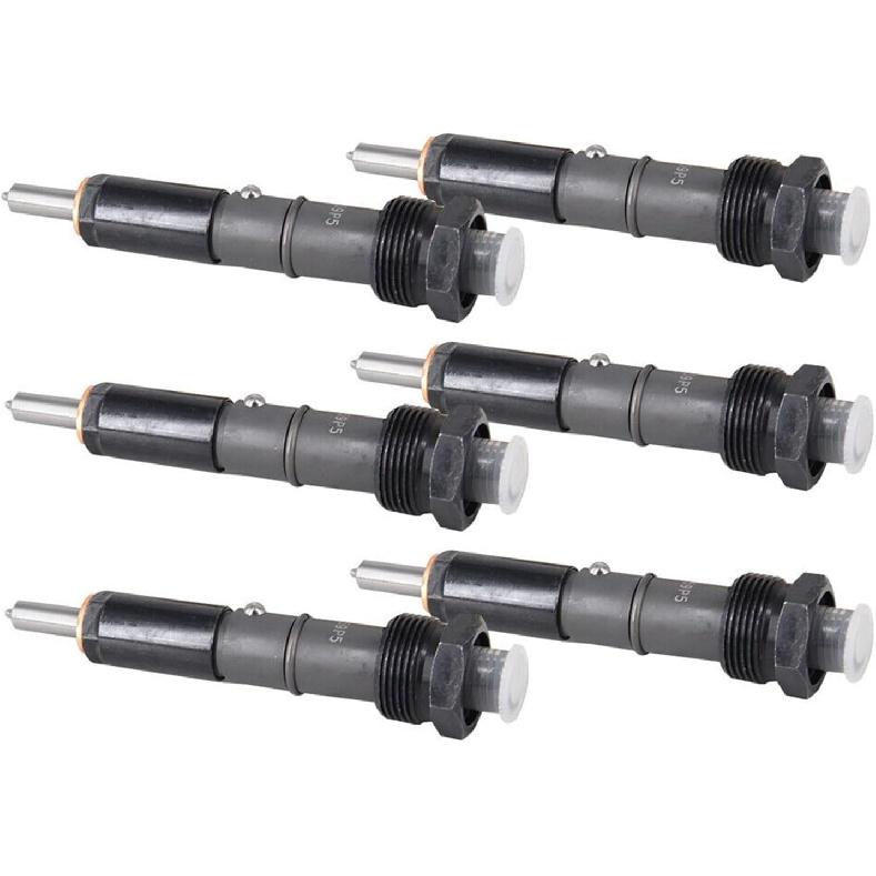 

6 шт. Топливные форсунки, совместимые для Dodge Cummins 5.9L дизель 12V 1989-1993 70-90 л.с. KDAL59P5