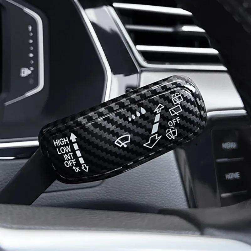 For Volkswagen VW Atlas Teramont 2017- Wipers Turn Signal Gear Rod Cover Wiper Decorative Cover Decorative Full Car Parts