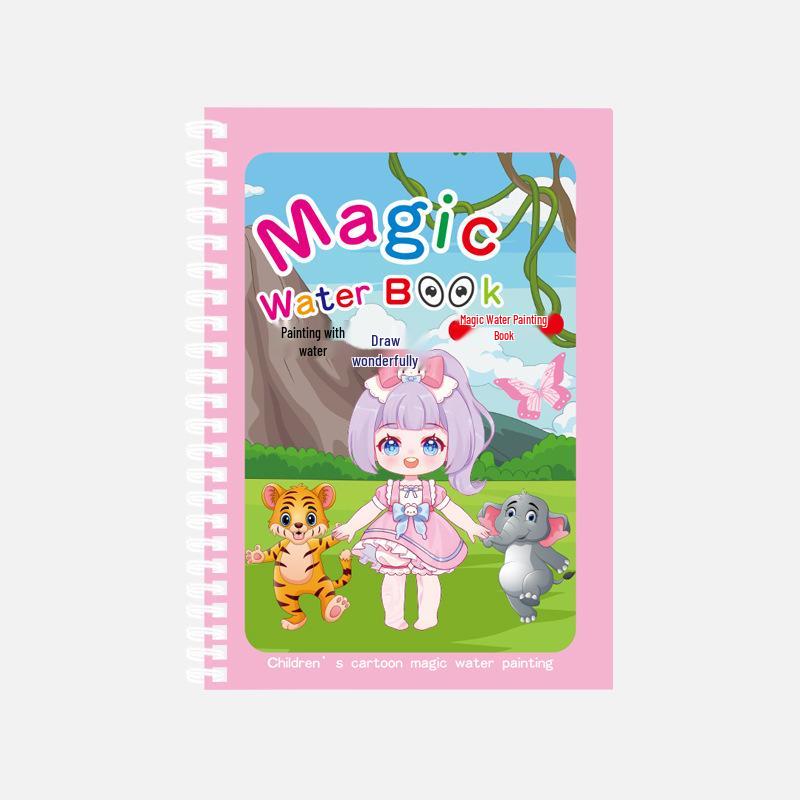 Children's Educational Water Painting & Doodle Book for Early Learning