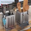 Edo Wall-Mounted Chopstick & Spoon Holder