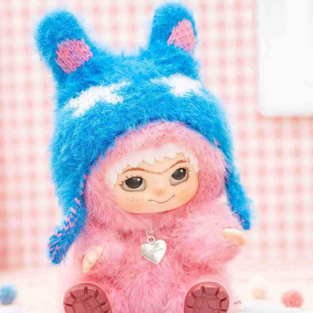 Plush doll fun tide baby blind box wakuku hand puppet ornament children's holiday gift hand puppet toys backpack decoration