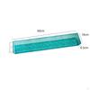 Acrylic Vase Rectangle Bud Flute Flower Pot Holder for Desktop Housewarming