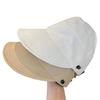 New Fashion Foldable Wide Brim Sun Hat Adjustable Ponytail Caps Summer Quick-dry Visor Fisherman Cap For Women Beach Hat