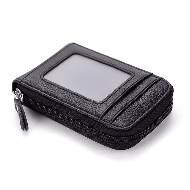 

Travel Journey Bank Card Organizer Wallet Passport ID Card Holder Ticket Credit Card Bag Case Zipper