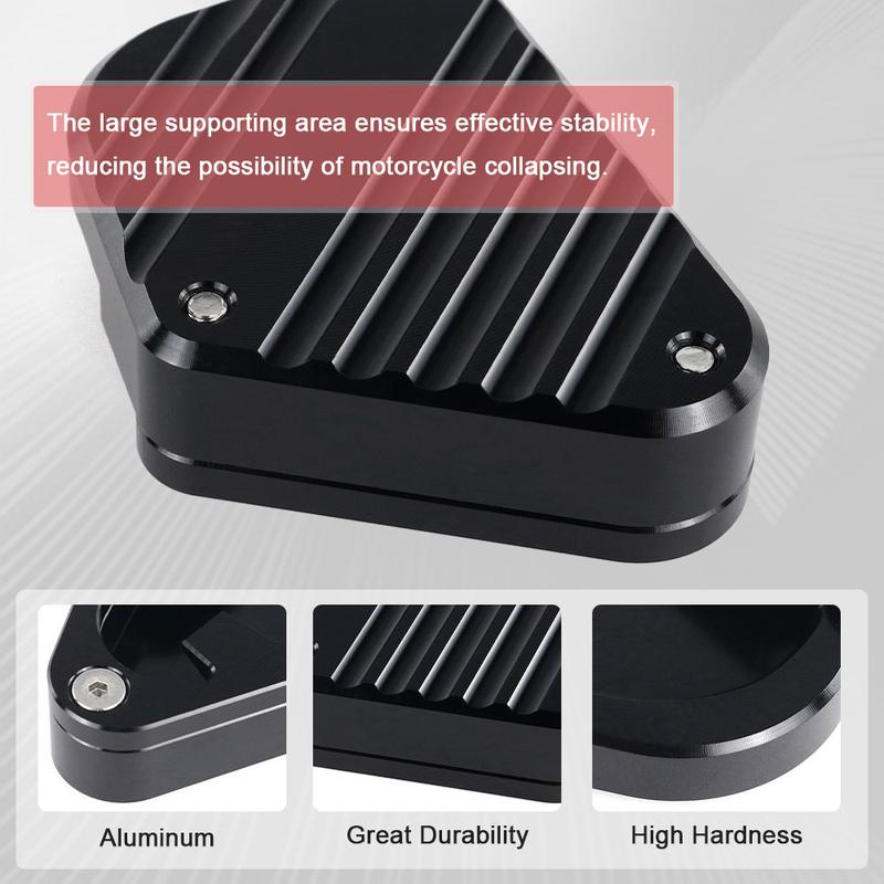 Side Stand Kickstand For Triumph Tiger 900/900 GT/900 GT Pro -2025 Tiger 850 Sport -2025 Extension Enlarger Plate Pad