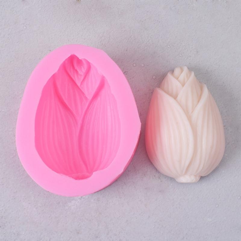 3D Lotus-Flower Shaped Silicone Soap Mold Lotus-Candle Mold Seedpod-of-Lotus Scented Candle Resin Epoxy Mold DIY Art