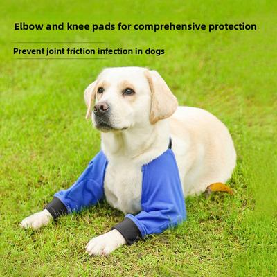 Chrániče kolen a loktů pro domácí mazlíčky, Ochranné návleky na klouby pro psy, Středně velké návleky na nohy proti oděru a nečistotám pro zlatého retrívra, šibu inu