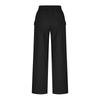 Women's Loose-Fit Casual Wide-Leg Pants With Pockets, Drawstring Waist, And Elastic Waistband