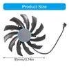 95MM 4PIN GPU Fan PLD10010S12HH For 3060TI 3050 Graphics Card Efficient Heat Dissipation PLD10010S12H