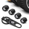 Hexagonal Valve Cap Tire Valve, Car Tire Cap Car Key Chain Ring Keychain for Dacia Duster Logan Sandero 2 Mcv Sandero MK Stepway