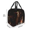 Return To Silent Hill Movie 2026 Insulated Lunch Bags Food Container Bags Portable Thermal Cooler Lunch Box For Picnic