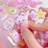 Set of 4 Squishy Butt Stickers and Butt Stickers and Plump 3D Stickers for DIY Smartphone and as a - Rabbit, Panda, - Cute, Squishy, Diaries, Cases,