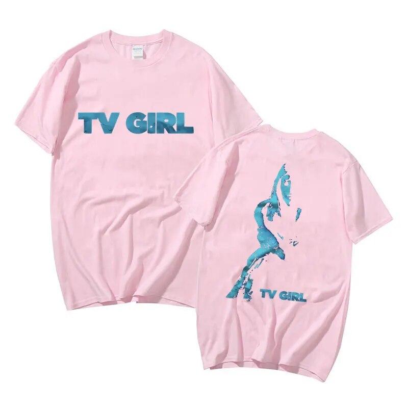 Tv Girl Tričko The Night In Question Tričko French Exit Album Tričko Unisex Dámská Móda Ležérní Krátký rukáv Unisex Vintage Trička