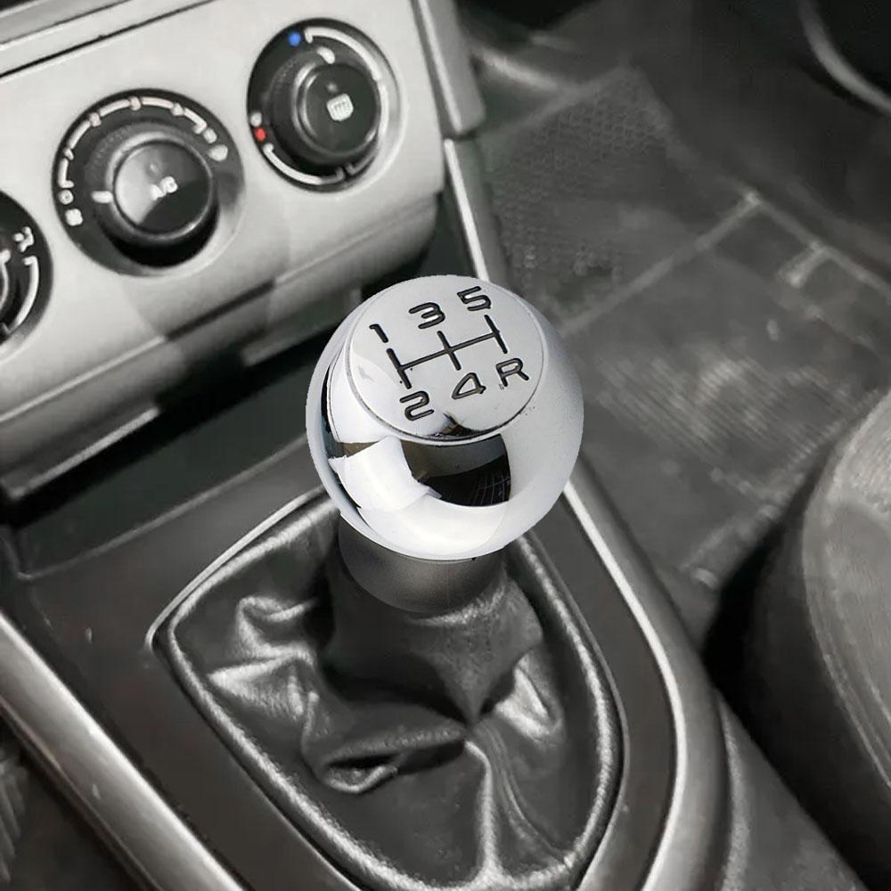 5Speed Stainless+ABS Manual Gear Shift Knob VTS Sports HandBall for Peugeot 307 306 206 207 208 106 107 for Citroen C4 C2 C5