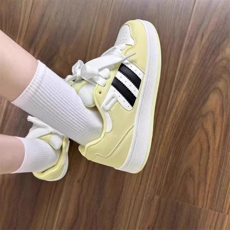 Niche Design Thick Tongue Bread Shoes Board Shoes Female Students Versatile Casual White Shoes Children