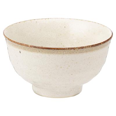 Mino Ware Biała miska na ryż Karatsu K72038