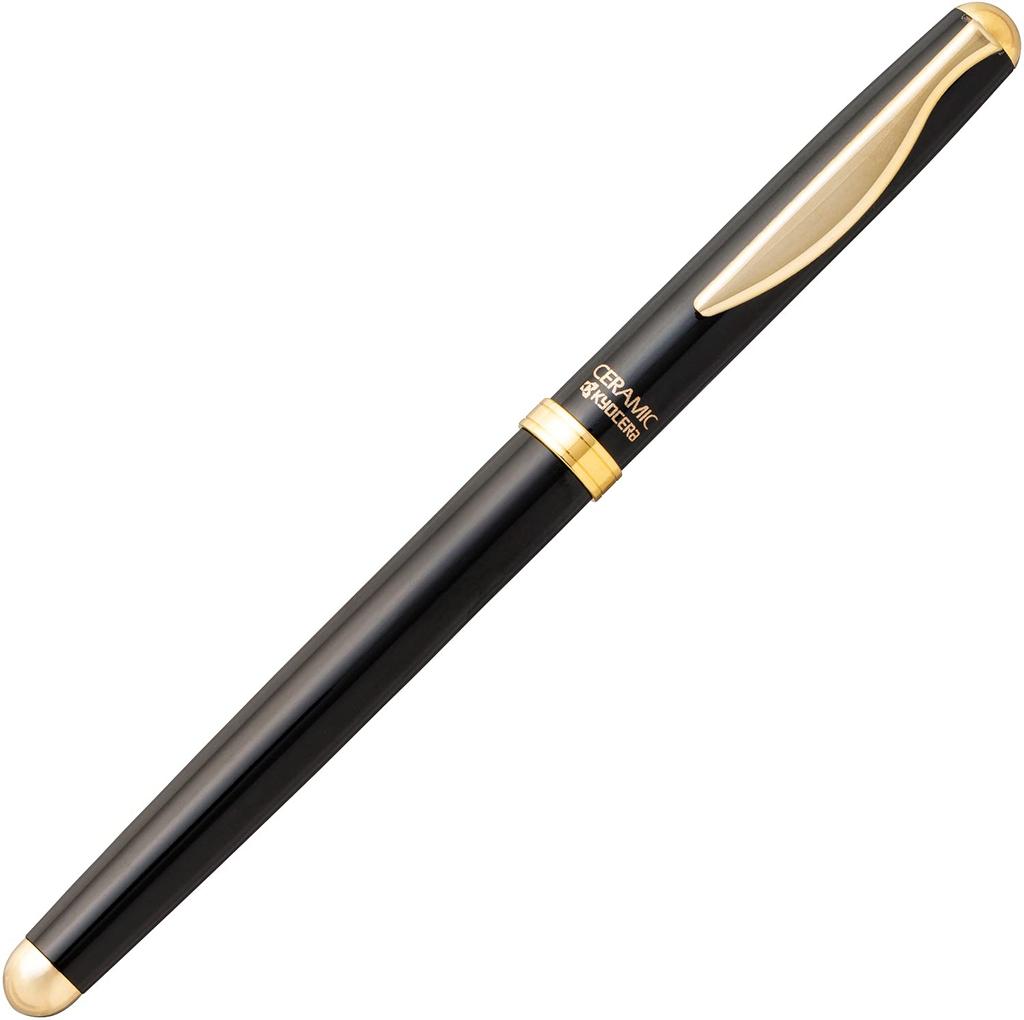 Please Purchase the Successor Kyocera Ballpoint Ceramic BK [Discontinued, Model] Pen, Water-based, Tip, Gift, Slim, Black, KCB-15