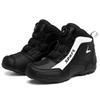 Motorcycle riding shoes Men's locomotive racing riding boots Women's heightening platform short boots Anti-drop in winter