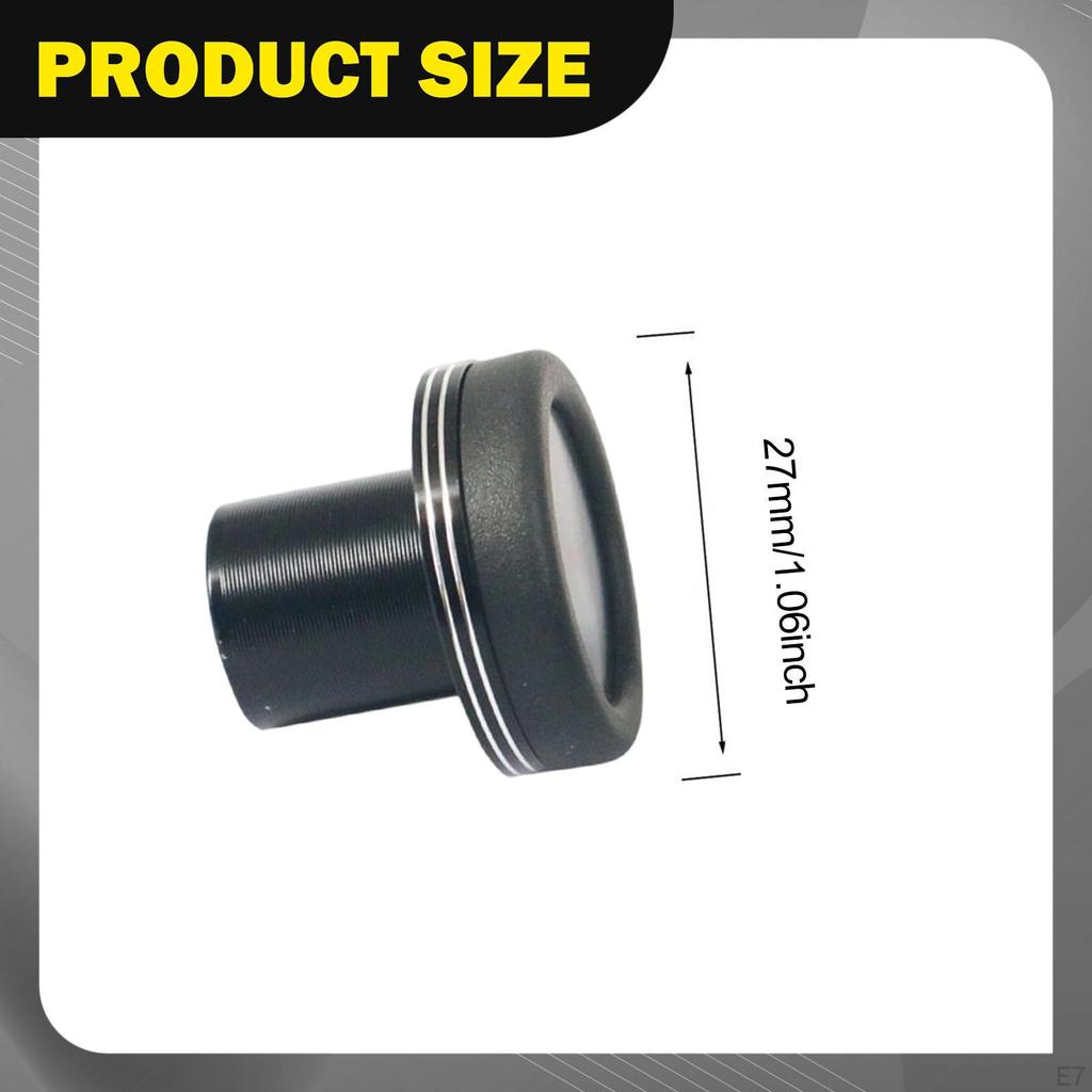 Fishing Pole Butt Cap Easy to Install Stylish DIY Outdoor Sports, 27mm, Building Repair Part,