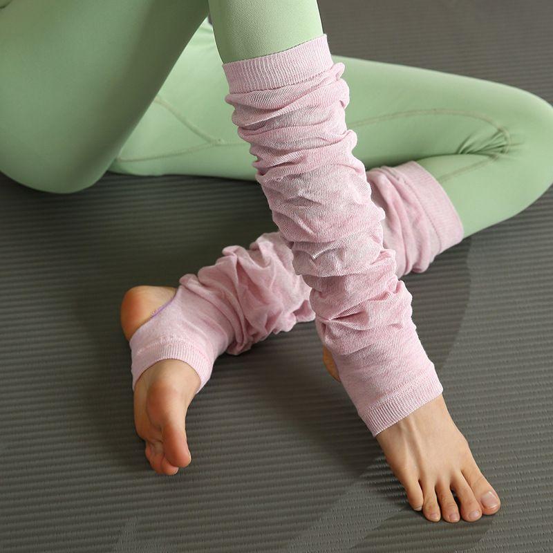 

Профессиональные носки для йоги женские гольфы выше колена носки для кондиционера теплые носки в стиле пиле для йоги набор для пилатеса летние тонкие Pink