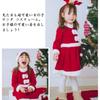 Santa Cosplay Kids Christmas Costume Kids Costume Santa Claus Girl Costume Cute Warm Santa Clothes Headband Hat Included Fluffy Christmas Kids Santa