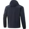 Li Ning Pohodlná větrovka na zip s kapucí Pánské svrchní oblečení Námořnická modř AFDV081-8