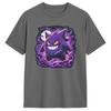 Pokemon Gengar T Shirt Man Vintage Cotton T-Shirts Summer O-Neck Fashion Tees Cheap Oversize Clothing