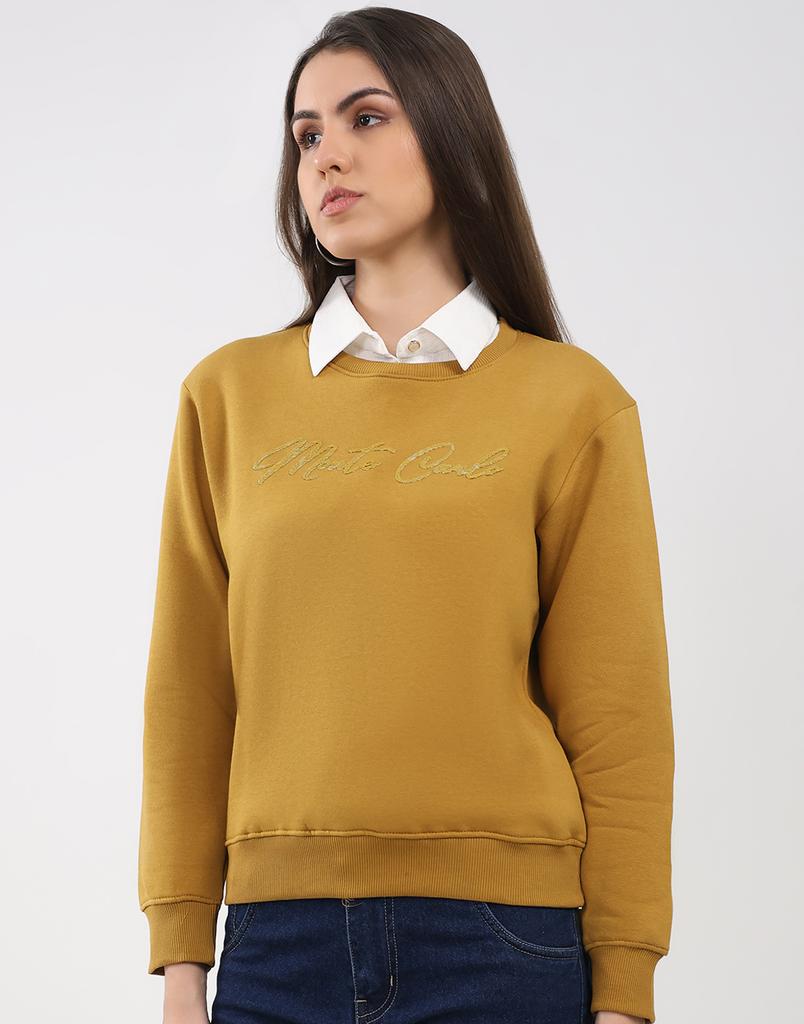 MONTE CARLO Women's Regular Fit Sweatshirt